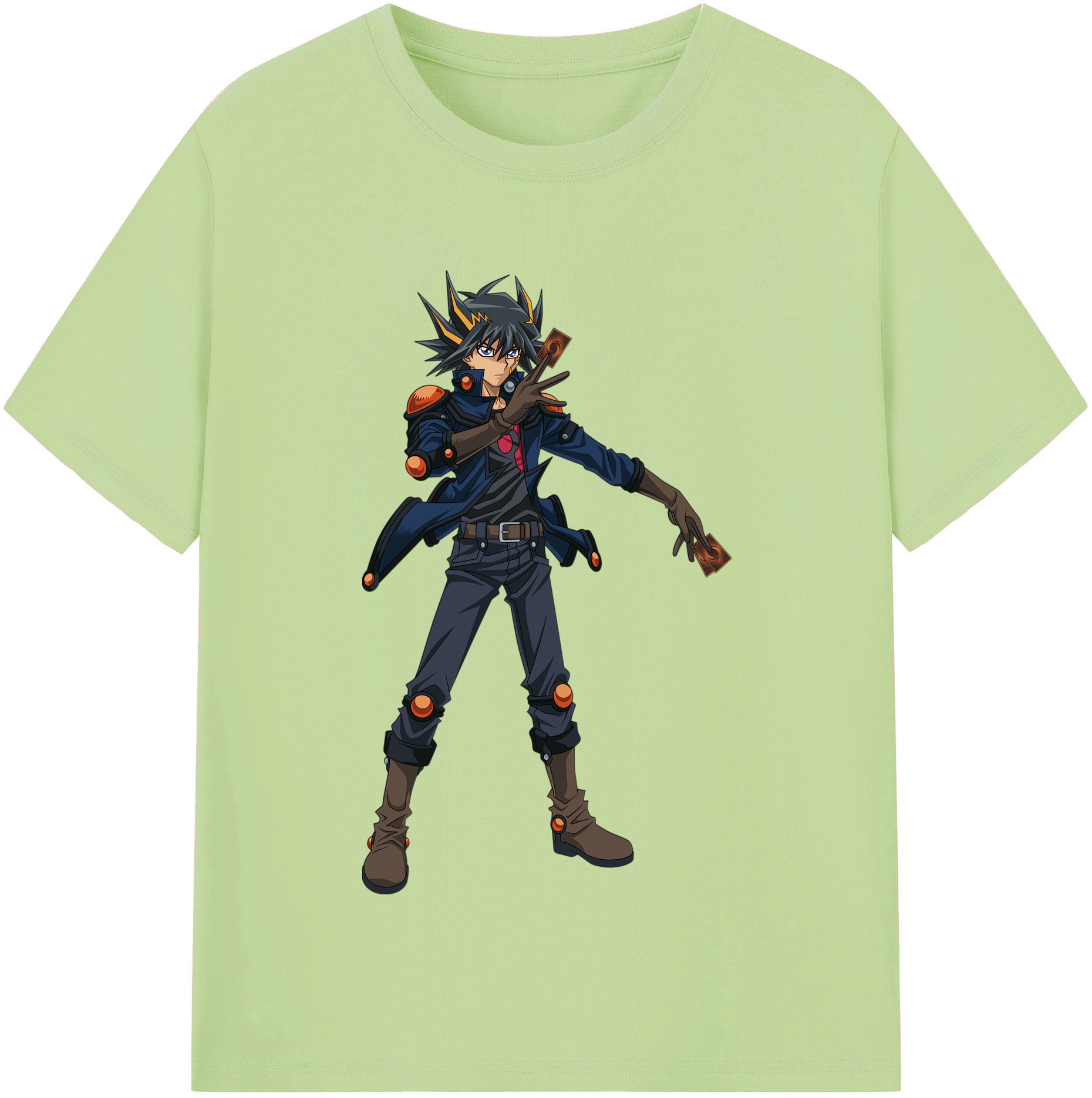 （画像用） 遊☆戯☆王 Yu-Gi-Oh! 綿100％半袖Tシャツ（フロントプリント）